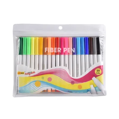 Fiber pen COLOKIT 20 màu - Bút lông màu Thiên Long - CỰC ĐỈNH