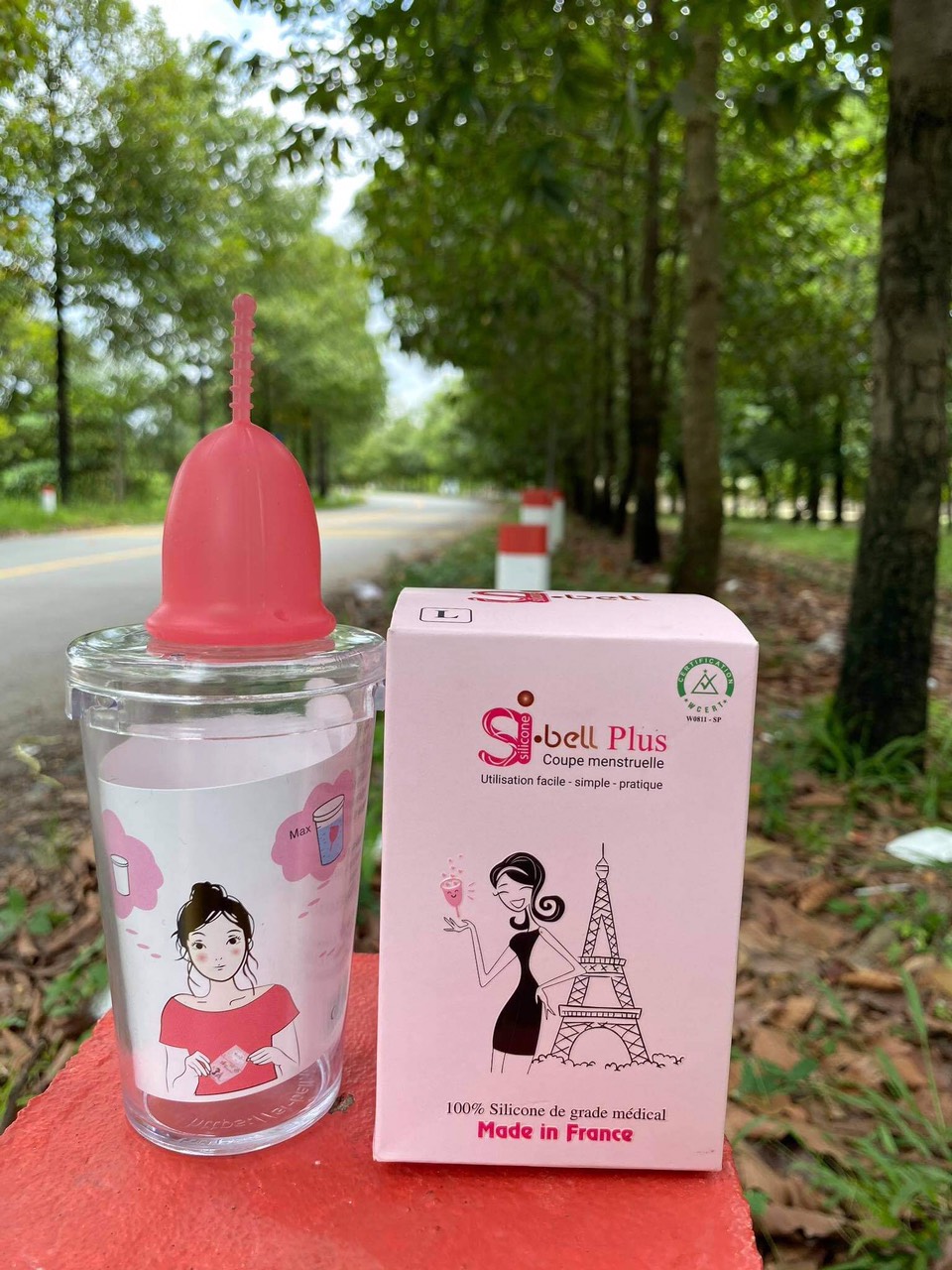 Cốc nguyệt san sibell nhập khẩu pháp
