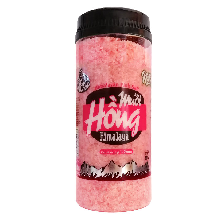 Muối Hồng Himalaya Ông Chà Và 600g (Size 1-2mm)