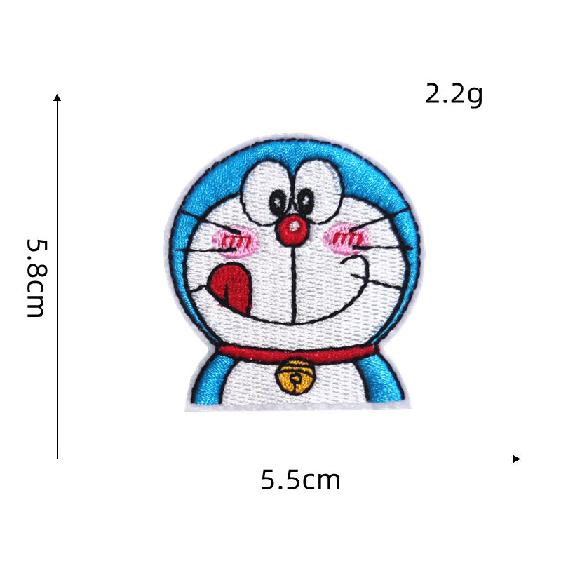 Sticker ủi hình doraemon Miếng Dán Áo hình doraemon