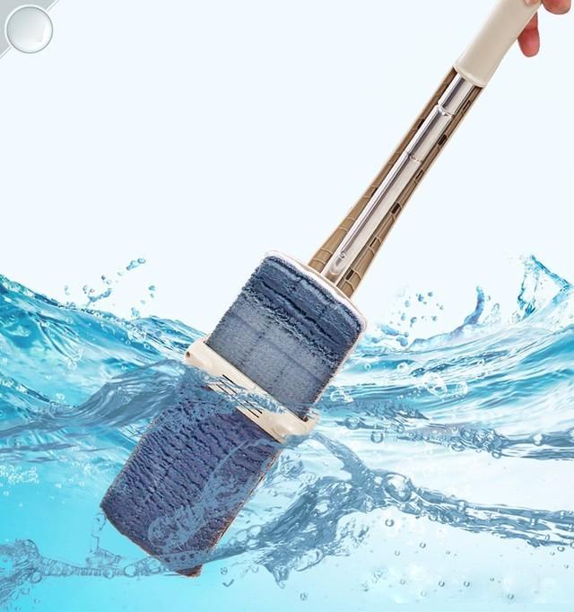 Cây Lau Nhà Tự Vắt + 2 Bông Lau