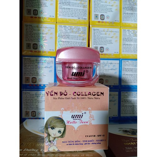 [HCM]Kem UMI trắng da - Tinh khiết - Vitamin E 15g