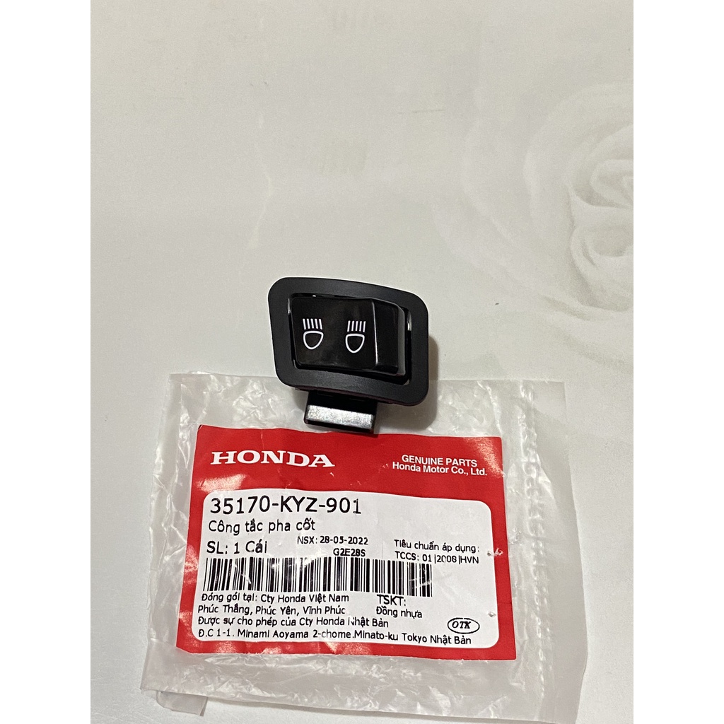Công tắc pha cốt vision 2011-2020, airblade 2013-2015, sh mode, lead 125, wave rsx 110 2012-2014