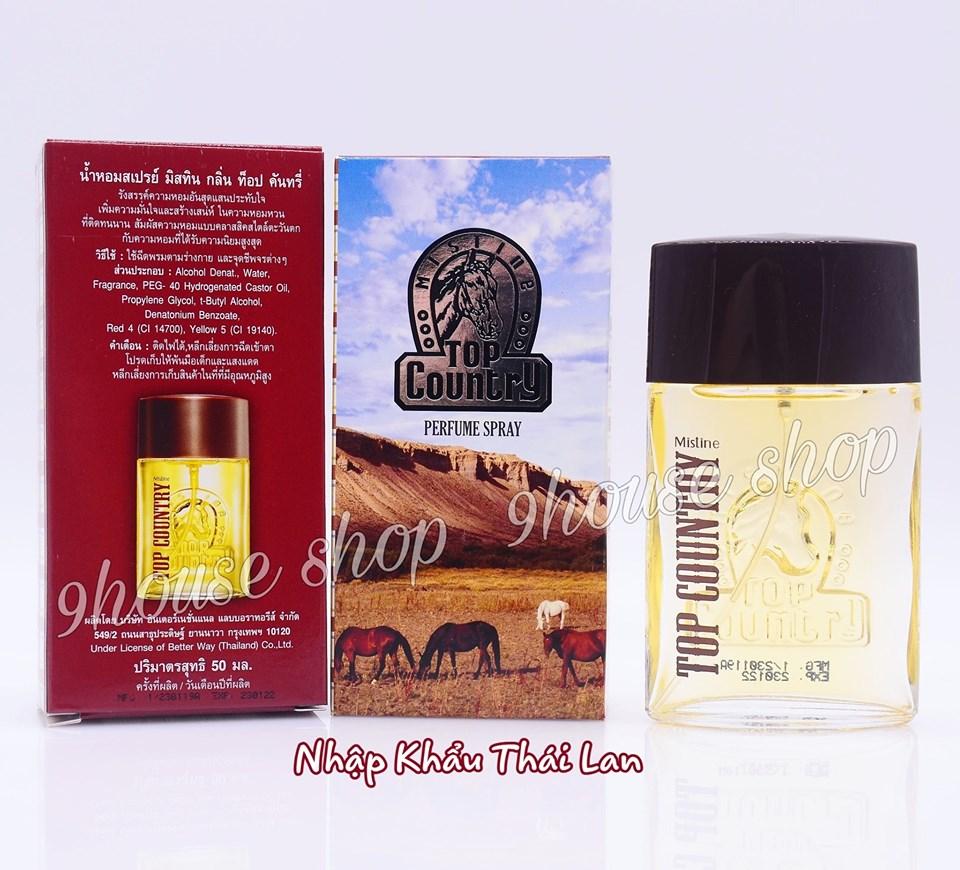 Nước Hoa Nam Top Country MISTINE Thái Lan 50ml