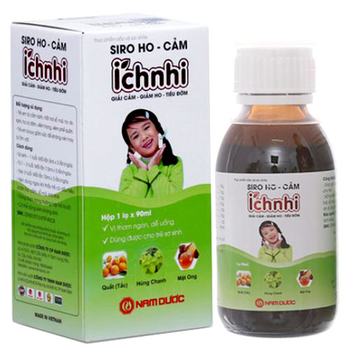 [HCM]Siro cảm - ho- sổ mũi ÍCH NHI