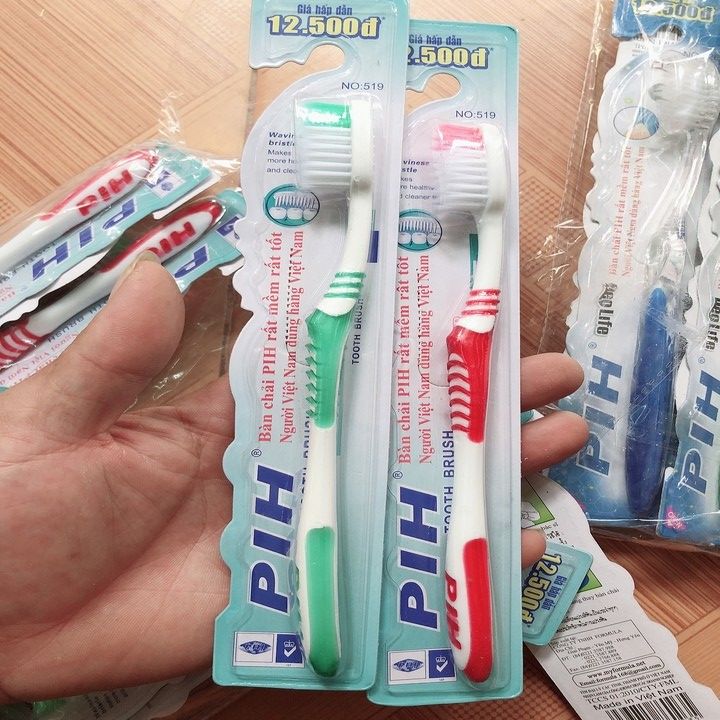Bàn Chải Dánh Răng Vỉ 12 Chiếc
