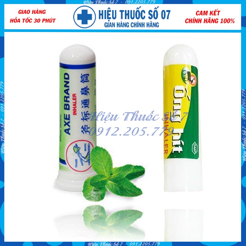 Ống hít mũi inhaler hỗ trợ giúp mũi dễ thở