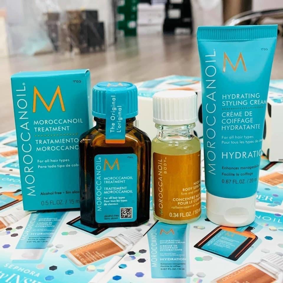 Set Dưỡng Tóc Moroccanoil 3 món hàng gift Sephora US