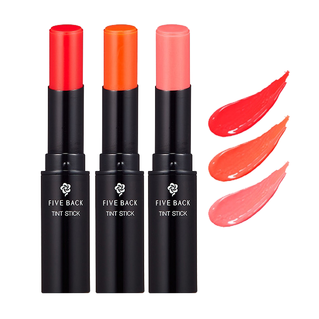 {Tặng kem nền BB Hàn QUốc 10ml }  Son lì dưỡng môi mềm mịn Hàn Quốc Five Back Tint Stick 4.5g