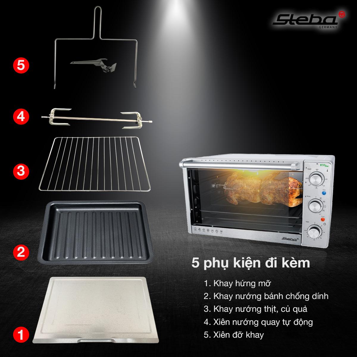 LÒ NƯỚNG STEBA KB41 ECO