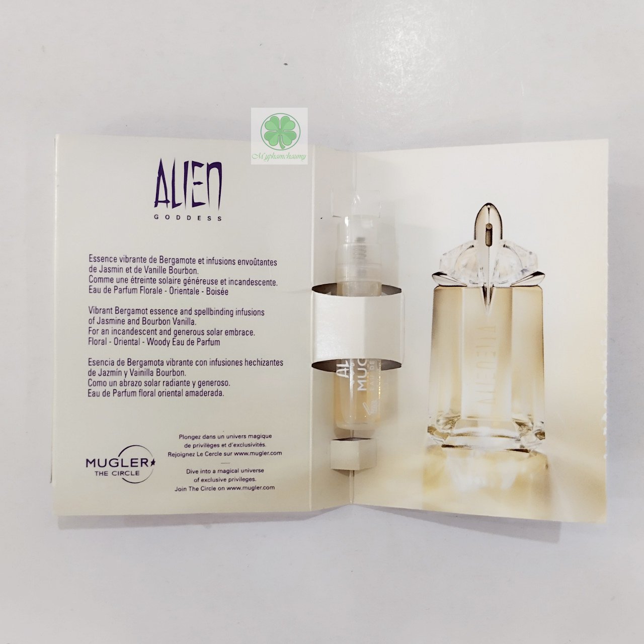 Mẫu thử nước hoa Vial Nữ Thierry Mugler Alien Goddess
