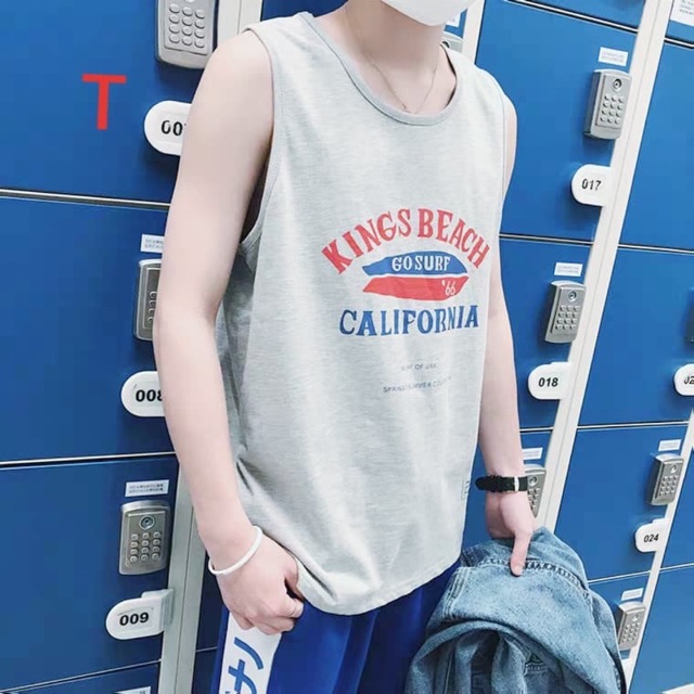 Áo tanktop King chữ ngực DTR0320