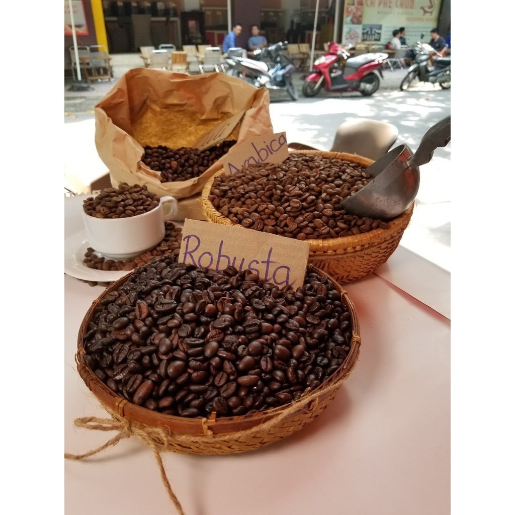 Cà phê hạt rang xay nguyên chất chuẩn sạch  từ Lâm Đồng - Cà phê nhà trồng - Bí quyết rang cà phê của mẹ 20 năm