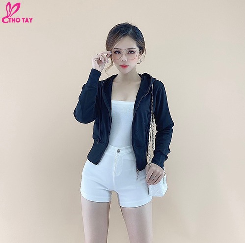 Áo Khoác Nữ Trơn Form Coptop Nhiều Màu - THỎ TÂY
