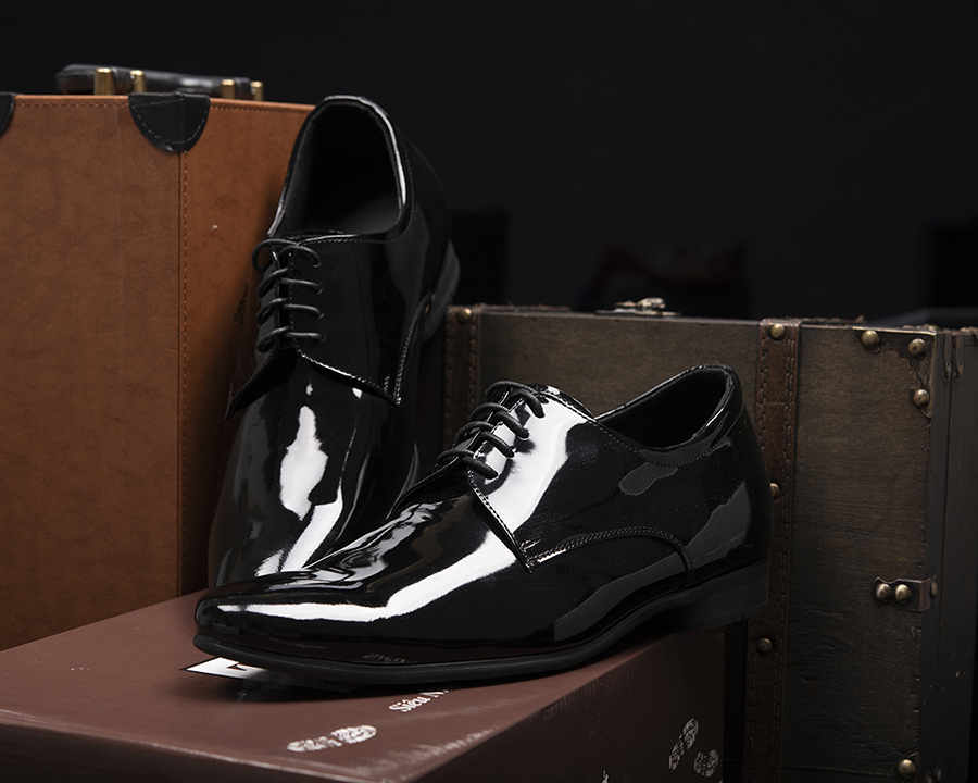 [6] shoes height increasing Men T&TRA S955 black ball
