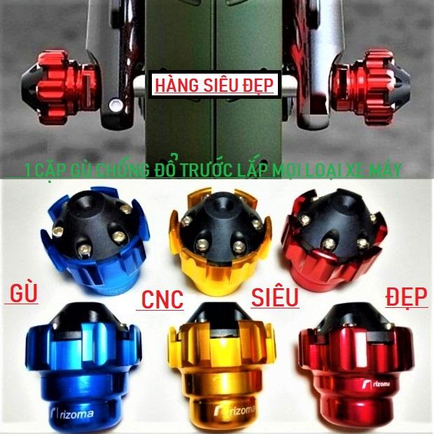 GÙ CHỐNG ĐỔ TRƯỚC 6 KHÍA SIÊU ĐẸP LẮP CÁC LOẠI XE, GÙ BẢO VỆ XE MÁY , CHỐNG ĐỔ XE MÁY , ĐỒ CHƠI XE MÁY , PHỤ KIỆN XE MÁY