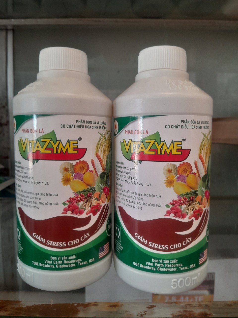 Phan bon vitazyme loc troi 500ml