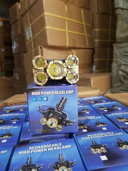 ĐÈN PIN ĐỘI ĐẦU 5 BÓNG LED SIÊU SÁNG TỐT