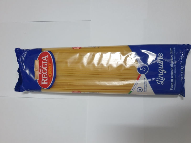 Mì Ý sợi dẹt 5 Pasta Hiệu REGGIA Gói 500g nhập khẩu Italia
