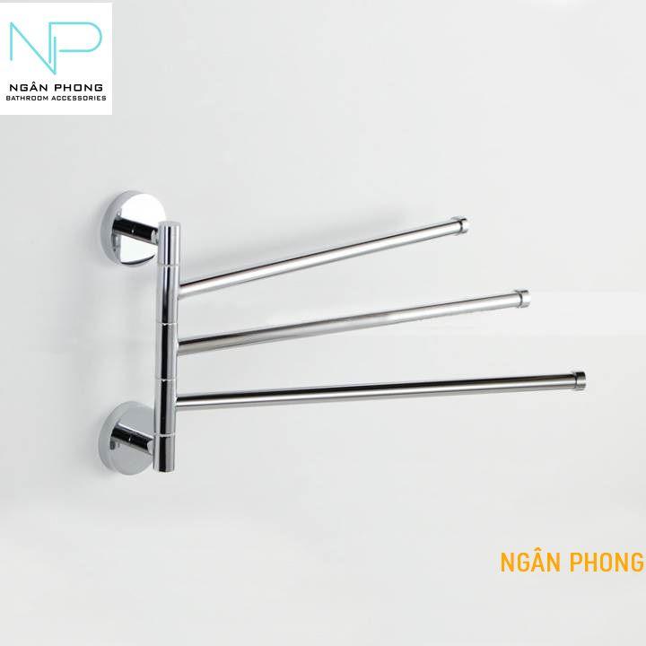 [HCM]THANH TREO KHẮN INOX 201- 3 THANH