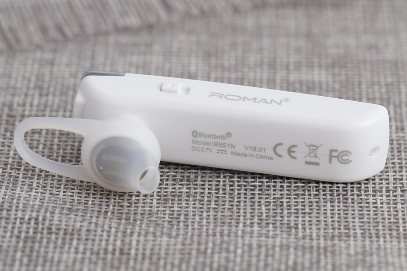 Tai nghe Bluetooth Roman R551N Trắng (Hàng trưng bày)