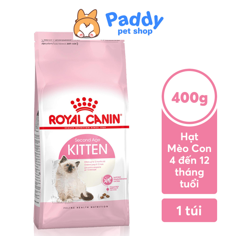 [HCM][400g] Hạt Royal Canin Kitten Cho Mèo Con