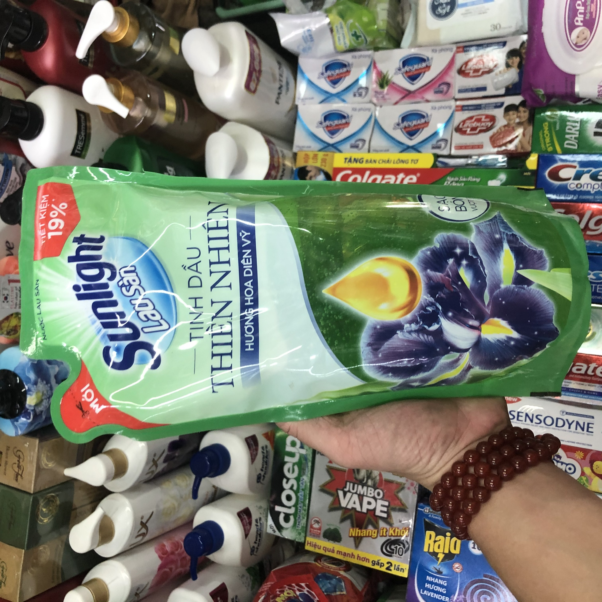 [HCM]Nước lau sàn Sunlight dạng túi 1kg