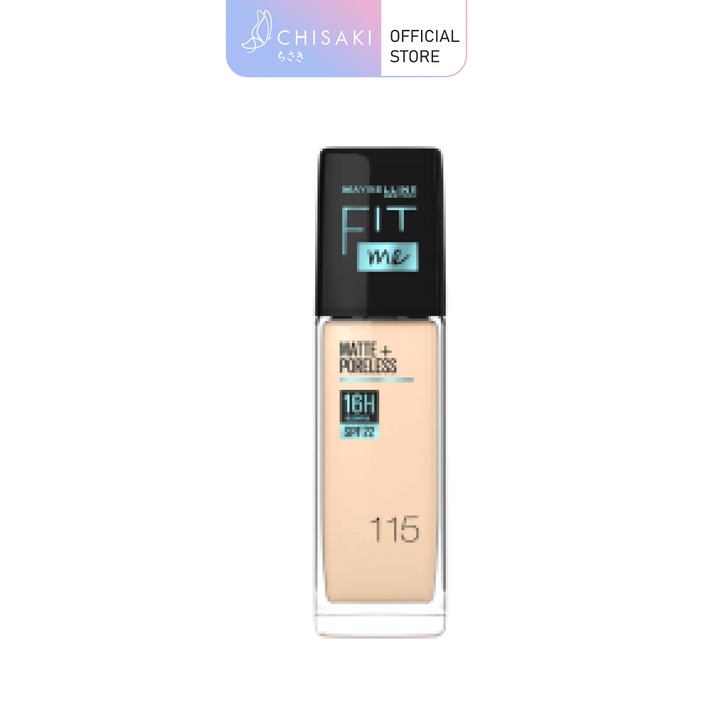 Kem nền maybelline mịn nhẹ kiềm dầu chống nắng #115 30ml