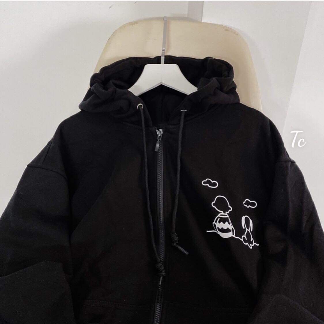 FREESHIP  áo hoodie khoá cậu bé và cún