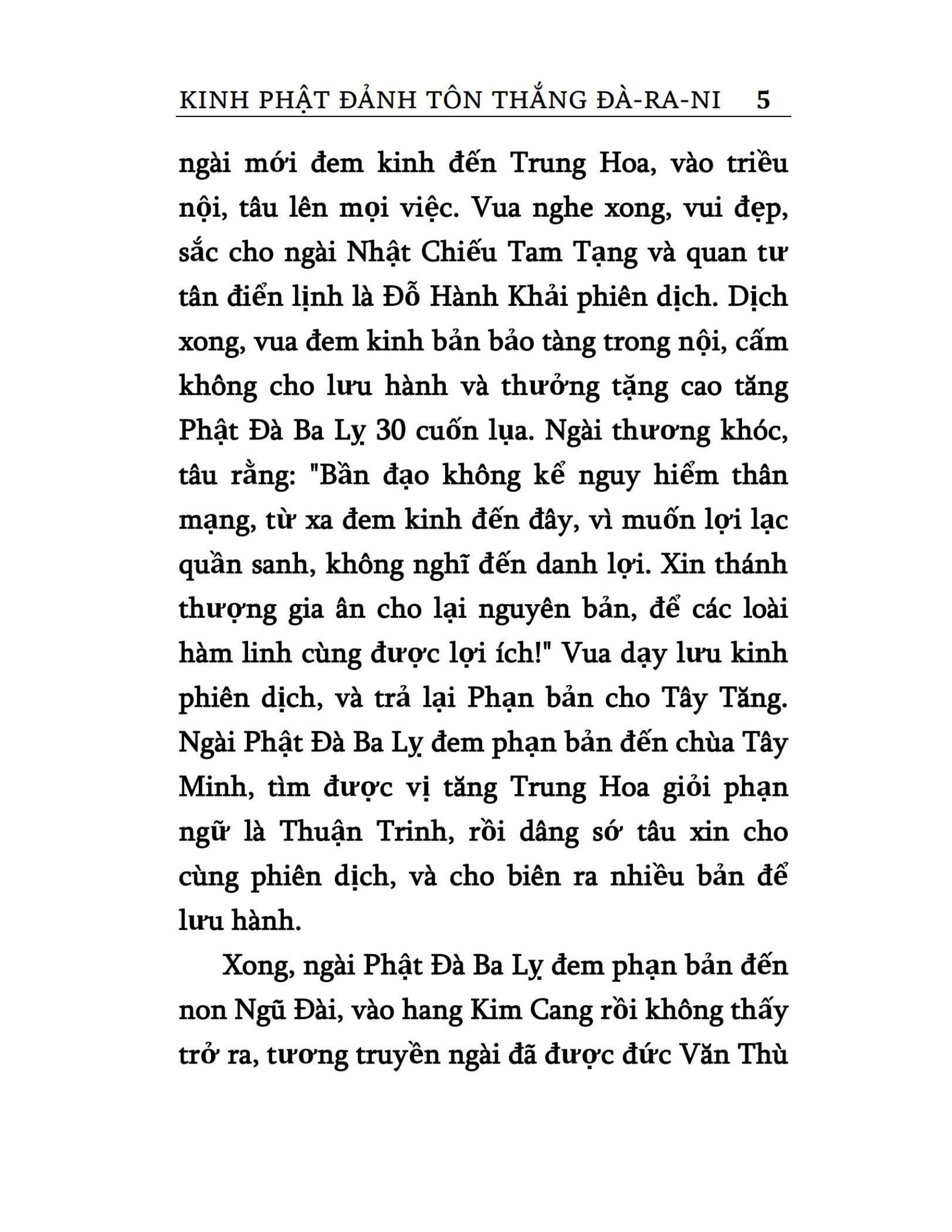 Sách Kinh Phật Đảnh Tôn Thắng Đà Ra Ni