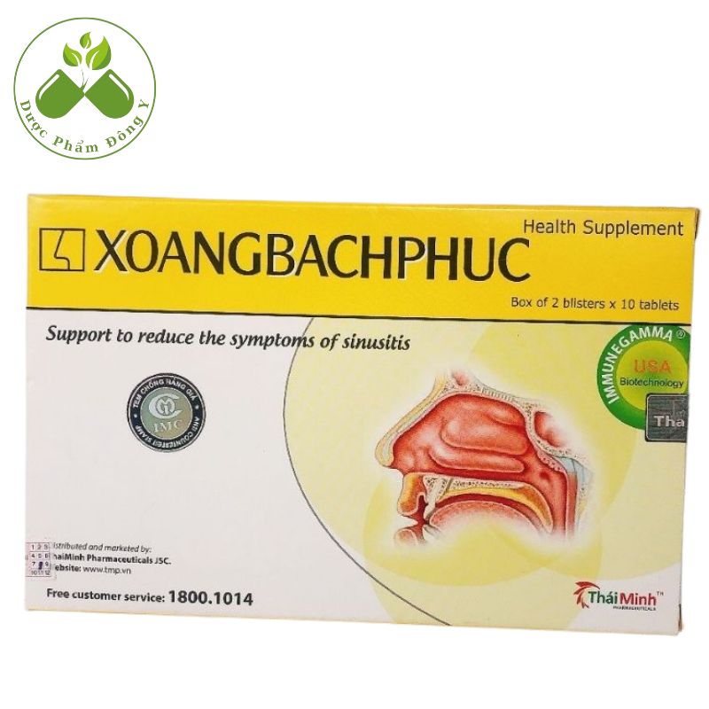 Xoang bách phục-tăng cường miễn dịch-giảm dị ứng-giải mẫn cảm