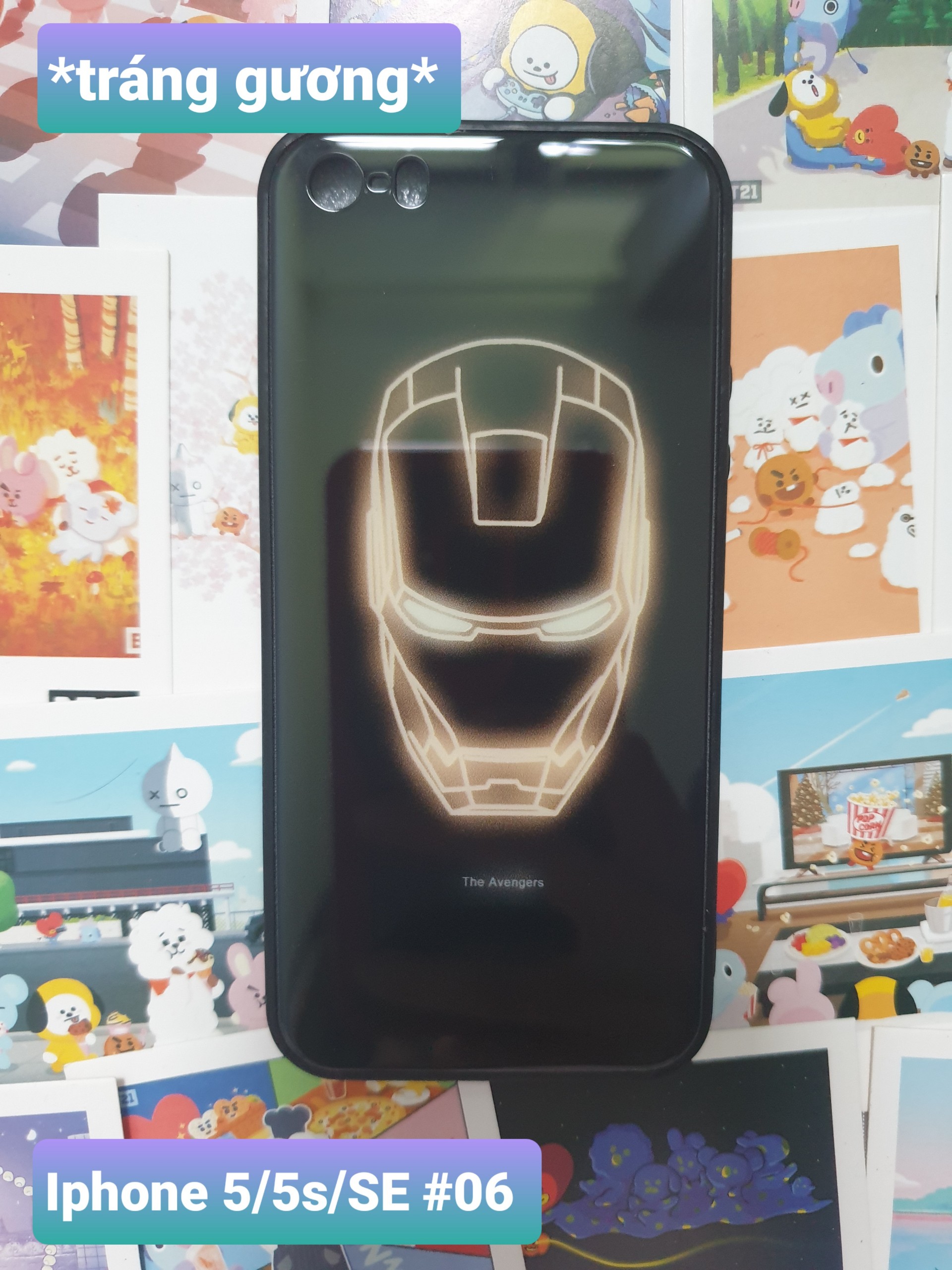 (Nhiều mẫu) IPHONE 5/5S/SE Ốp lưng