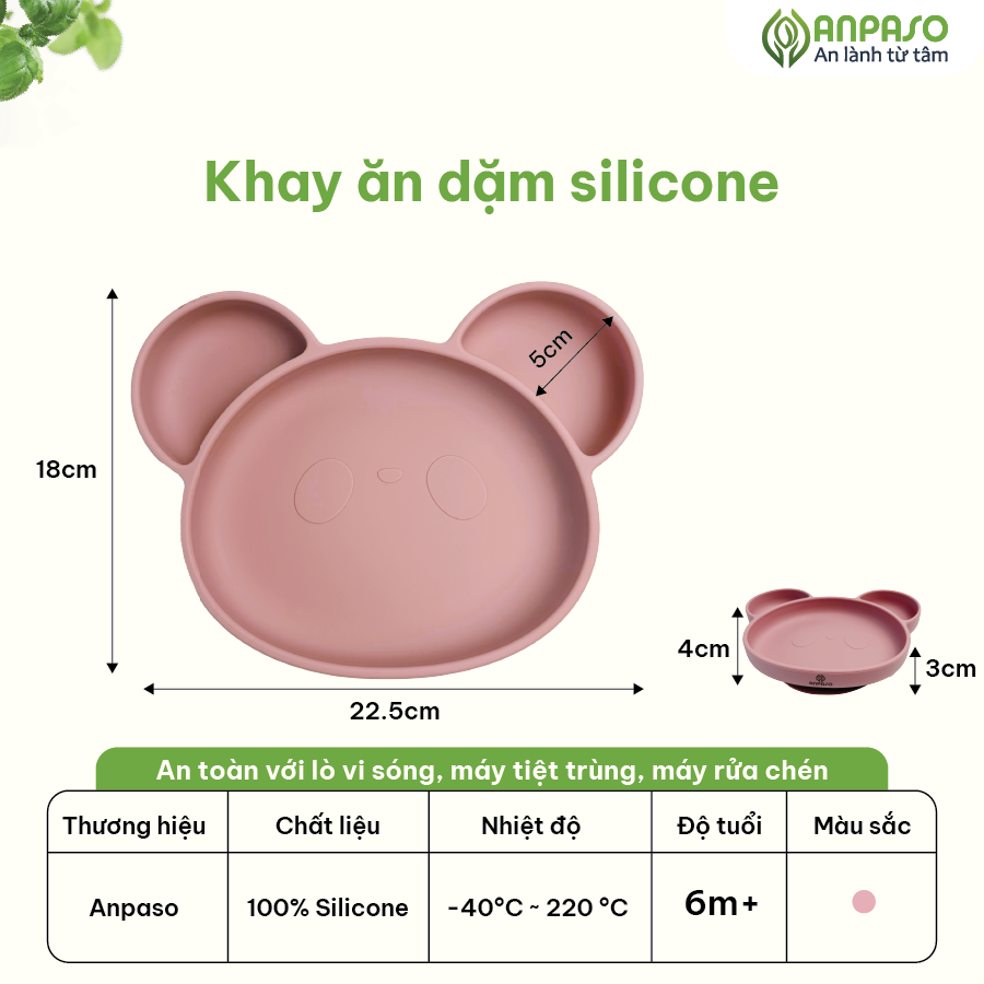 QUÀ TẶNG - Set bát thìa , cẩm nang ăn dặm