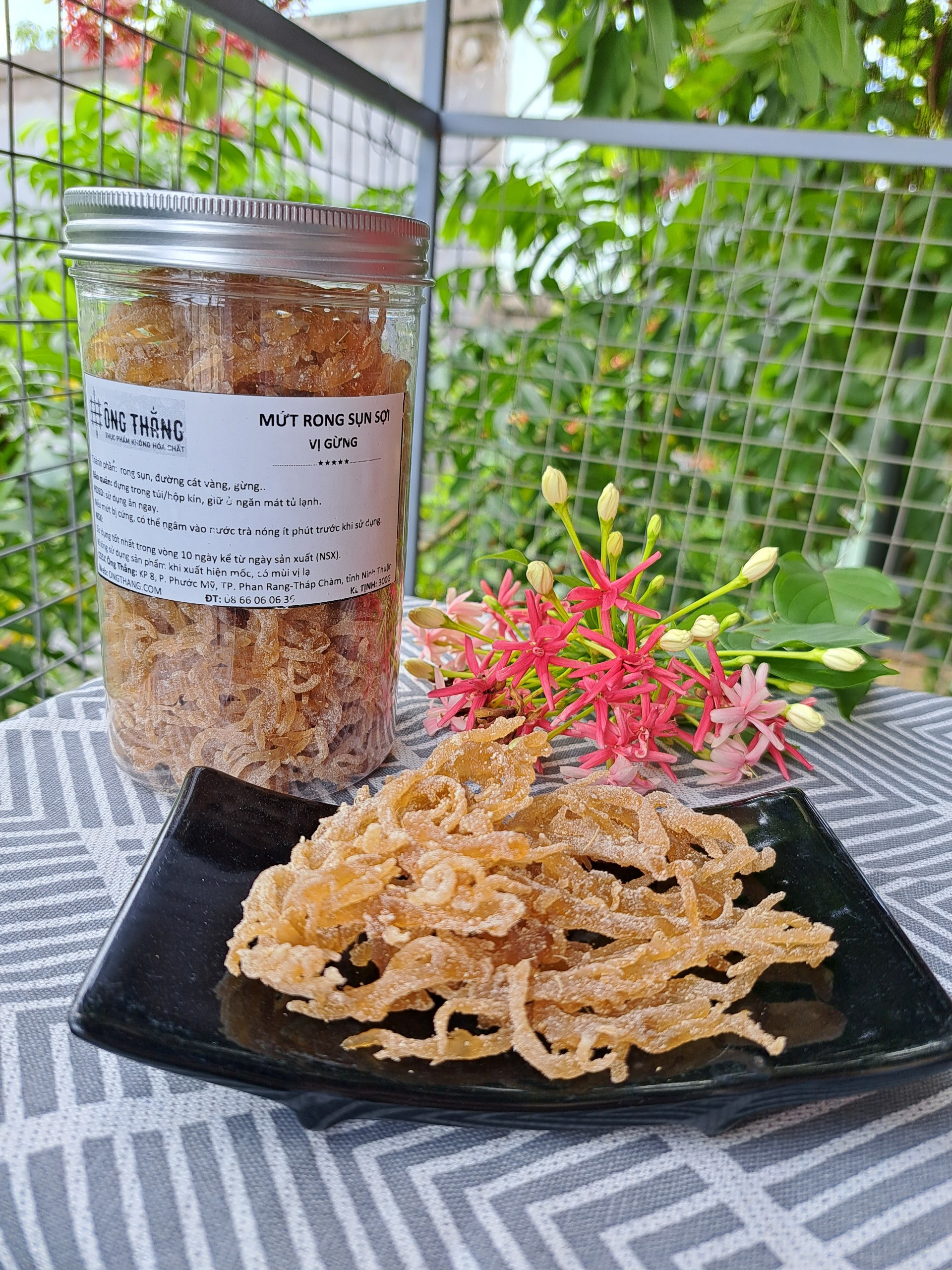 Mứt rong sụn sợi ÔNG THẮNG - 400G