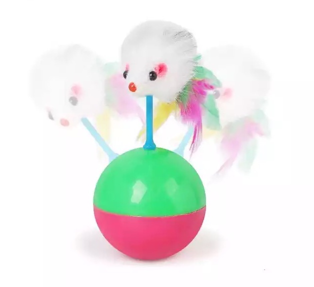 Đồ chơi bóng lật đật cho mèo