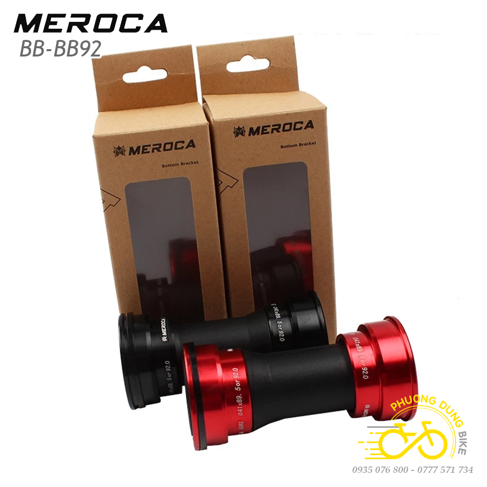Meroca Bb92 Hollow Core Bicycle Center Shaft (Bb Pressed)