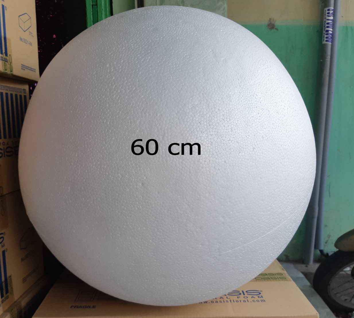 Quả cầu xốp từ size từ 8cm tới 60cm