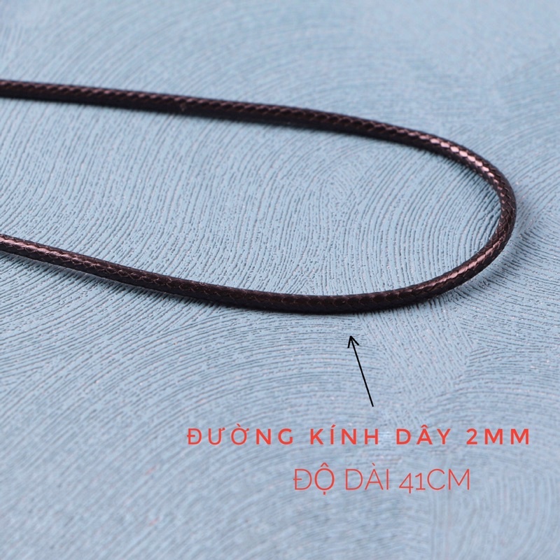 [Siêu rẻ] 2 Dây giả da móc khóa đeo cổ - MH433