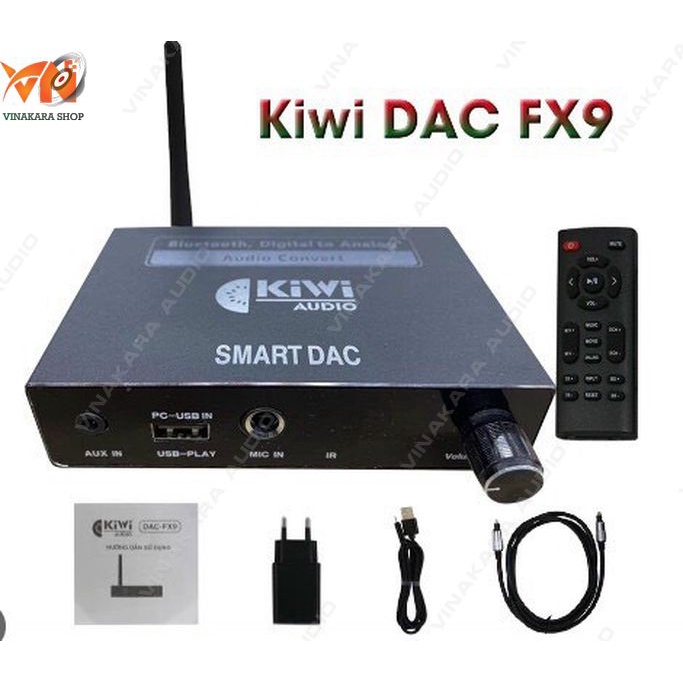 Bộ chuyển đổi kiwi dac fx9, bluetooth