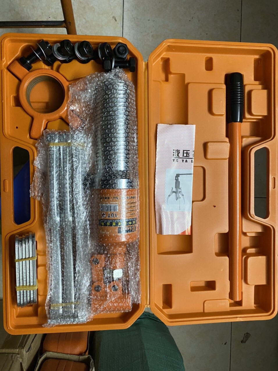 Bộ cảo thủy lực 3 chấu Asaki AK-0613 (10 tấn)