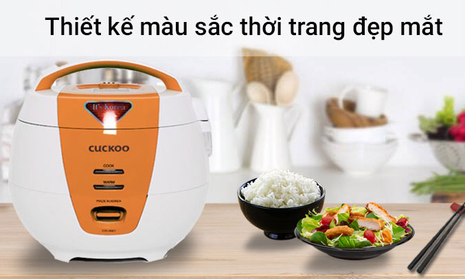 Nồi cơm điện Cuckoo 1.08 lít CR-0661 (nhập khẩu Hàn Quốc)