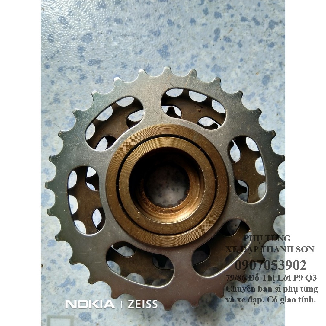 Líp Đề 5 Tầng Xe Đạp (Vặn Răng)