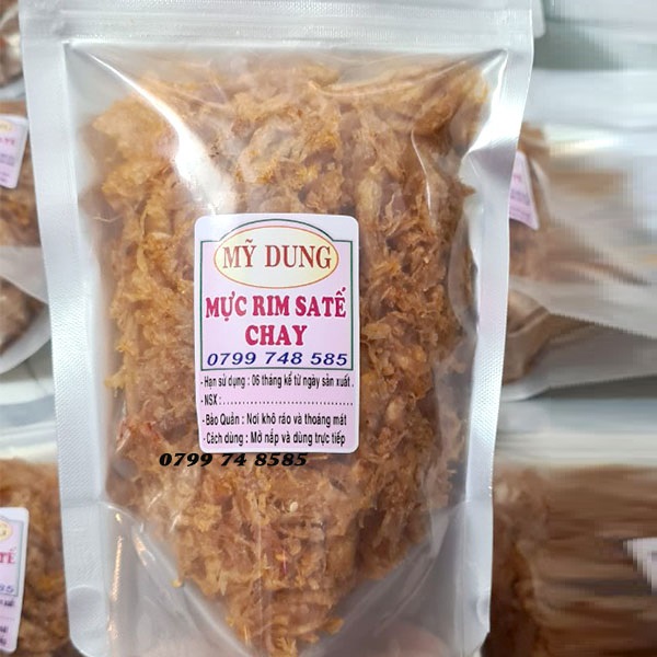 KHÔ MỰC RIM SATE CHAY 200GR NHÀ LÀM