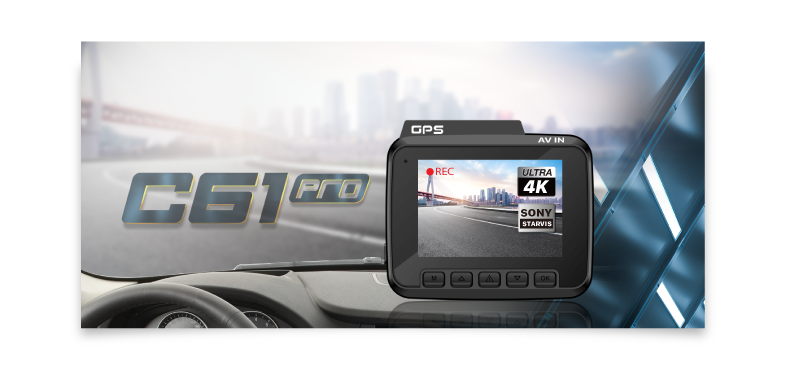 Vietmap C61 Pro - Camera hành trình cảnh báo giao thông + GPS 4K