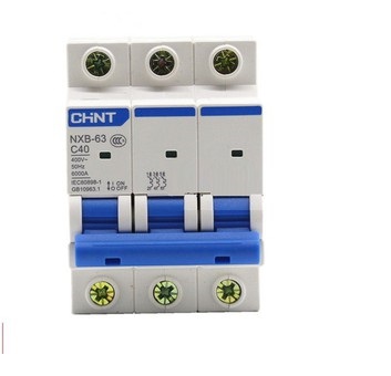 Attomat MCB CHINT NXB-63 3P C40 31/120