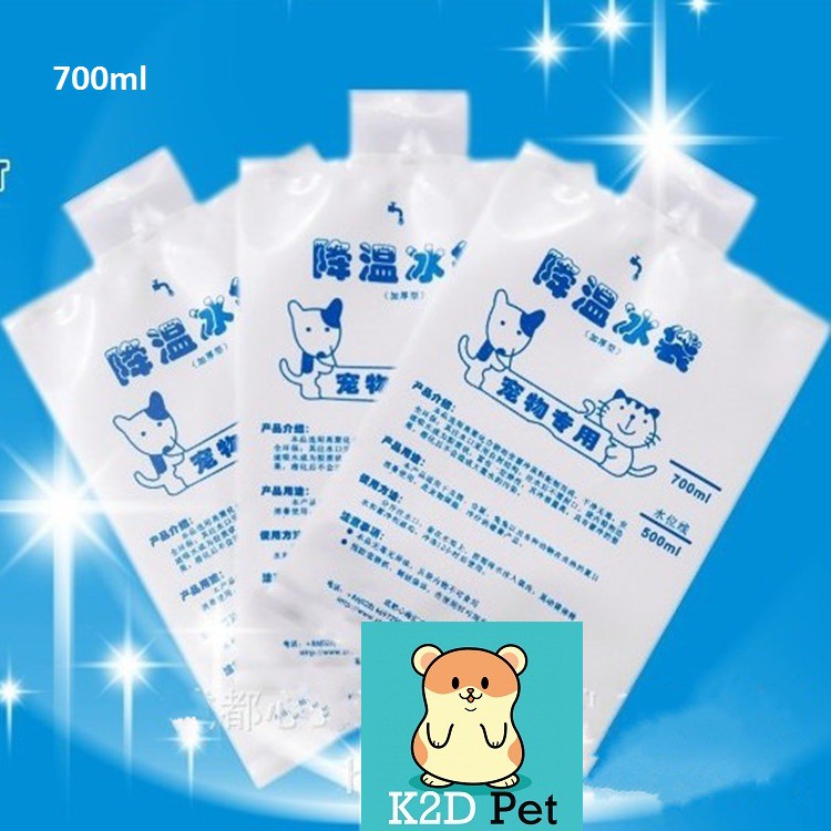 [Hoàn tiền 10%]Túi gel làm mát cho hamster, Guinea Pig (bọ ú, chuột lang), thỏ, sóc bắc mỹ, chinchilla