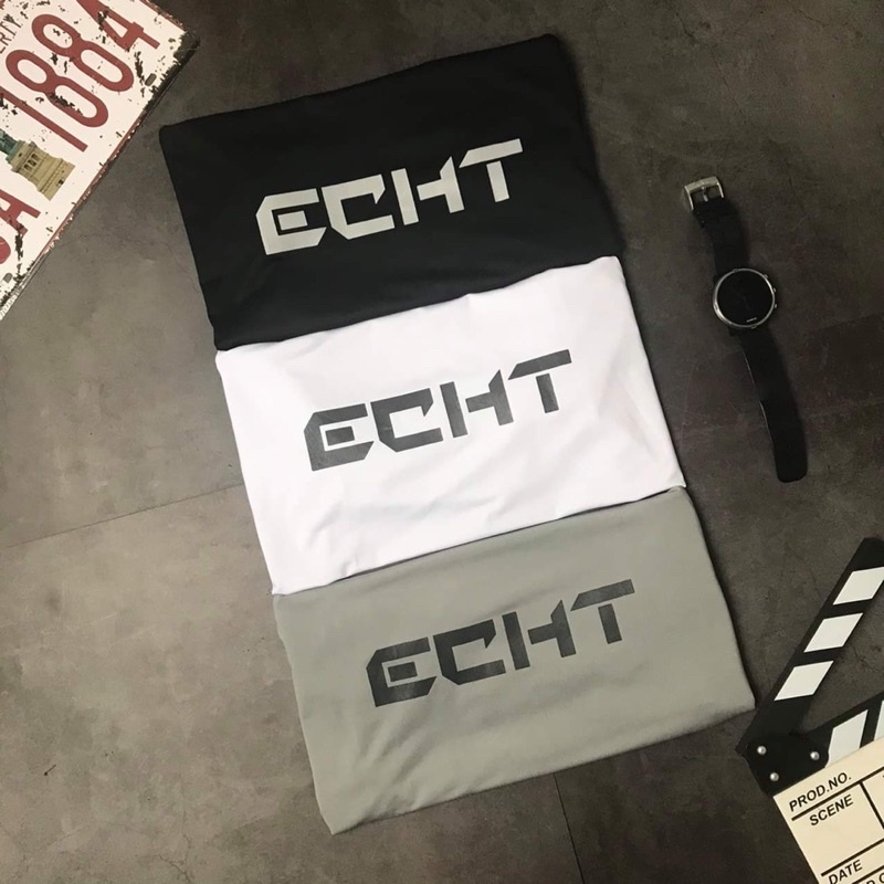 ÁO THUN THỂ THAO NAM, CO GIÃN 4 CHIỀU ECHT