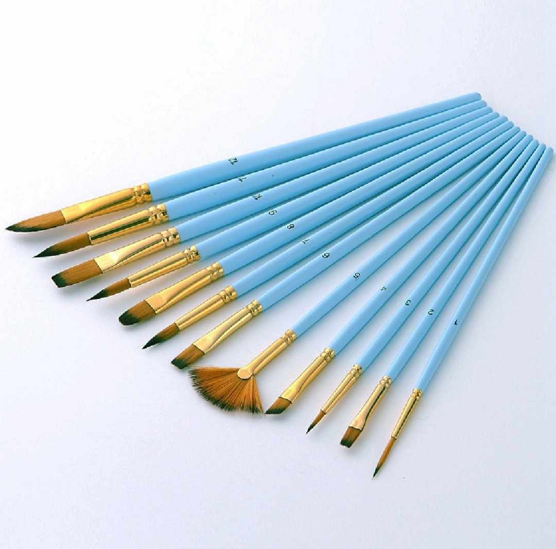 Cọ vẽ ZhuTing theo bộ 12 cây