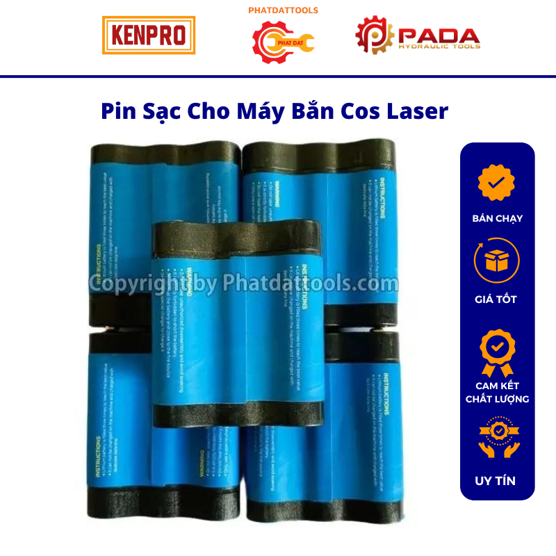 Pin Sạc Cho Máy Bắn Cos Laser