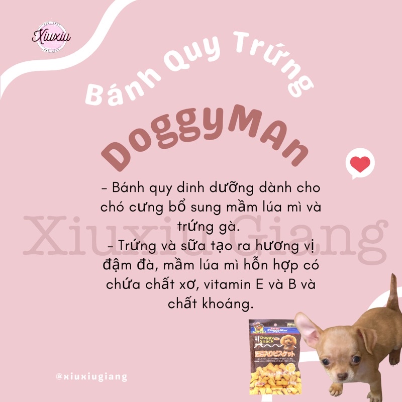 Bánh Quy DoggyMan - Xiuxiu Giang